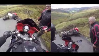 3 MOTORBIKES CRASH ON THE HARDKNOTT PASS...| I CANT BELIEVE WE MADE IT