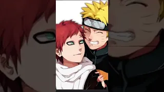 The friendship with Naruto and gaara