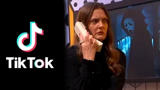Ghostface Calls Drew Barrymore on Tiktok
