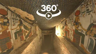 360° Ancient Egypt Nefertari Pyramid Tomb | Journey into afterlife | VR Gameplay | Free Game