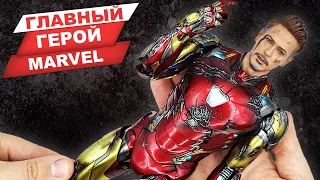 Так, просто,  фигурка - Железный Человек от Hot Toys: Тони Старк из фильма Marvel Мстители: Финал