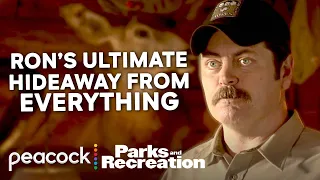 Parks and Rec but it's just Ron Swanson's countryside cabin | Parks and Recreation