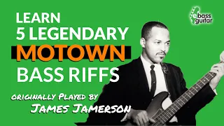 5 Legendary Motown Bass Riffs (originally by James Jamerson)