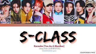 [KARAOKE] Stray Kids 'S-Class' - You As A Member || 9 Members Ver.