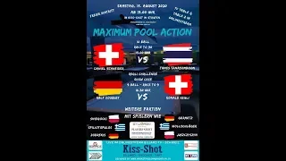 Pool Action Weekend  Race to 30 - 10 Ball Daniel Schneider vs Tanes Tanasomboon
