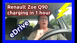 🔴  Charging energy in one hour Renault Zoe Q90 - maximum is NOT maximum - - 🚘⚡ eDrive