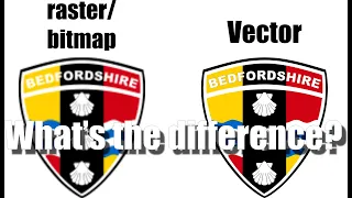 What is the difference between raster/bitmaps and vector graphics?