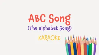 ABC Song for Kids [The Alphabet Song] | Karaoke with Lyrics for Kids