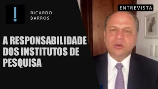 Ricardo Barros detalha articulação para legislar sobre pesquisas eleitorais | Papo Antagonista