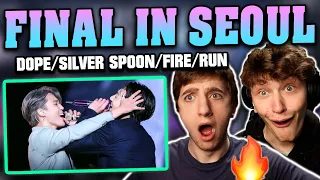 BTS - Dope + Silver Spoon + Fire + Run at Speak Yourself The Final in Seoul REACTION!!