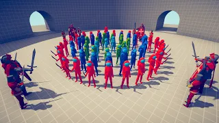 100x Among Us Units - Arena Battle ► TABS UNIT CREATOR - Totally Accurate Battle Simulator