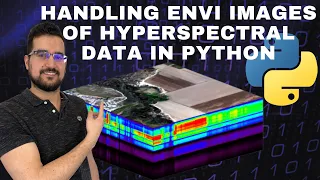 How to handle ENVI images of hyperspectral data in Python?