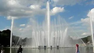 Singing fountain in Gorky Park