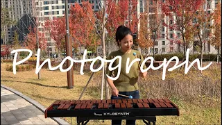 마림바로 연주하는 Photograph - Ed Sheeran / Marimba cover