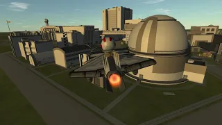 Micro Stunt Plane Evolved - Kerbal Space Program - Mouffette Works Throwing Down The Gauntlet