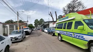 Momento exacto del terremoto en Oaxaca