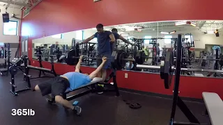 SECRET to benching more by your average Joes - 365lb Bench @ 154lb bodyweight
