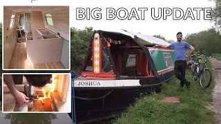 Renovating a narrowboat EP3 - Building a kitchen in a canal boat!