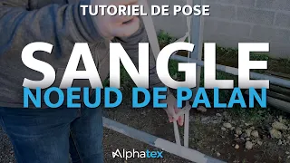 ASTUCES | Comment remplacer le tube d'échafaudage avec une sangle pour accrocher votre filet ?