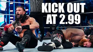 Top 10 Wrestlers With The Most Dramatic Kickouts