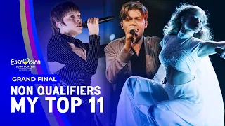 Eurovision 2023: Non-Qualifiers | My Top 11