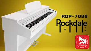 Полнокорпусное цифровое пианино с Bluetooth - Rockdale RDP-7088