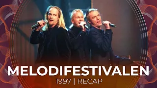 Melodifestivalen 1997 (Sweden) | RECAP