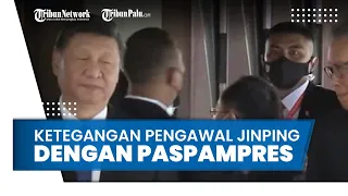 Pengawal Presiden China Xi Jinping Sempat Bersitegang dengan Paspampres Jokowi