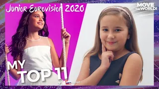 Junior Eurovision 2020 | My Top 11 [NEW:🇲🇹🇷🇺Revamps]