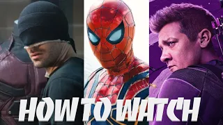 How To Watch The MCU In Chronological Order (Updated with Daredevil, No Way Home, Hawkeye & More)