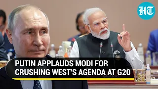 Putin Salutes Modi For Defeating West's Ukraine 'Propaganda' At G20; 'India Managed To...' | Watch