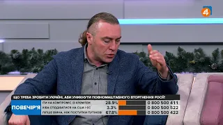 Путін нічого нового не сказав, — Мірошниченко про пресконференцію Путіна / Повечір'я