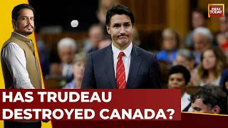 Shiv Aroor’s Take: Has Trudeau Destroyed Canada? Most Incompetent Canadian PM?