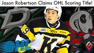 Jason Robertson Wins OHL Scoring Title! (IceDogs/Dallas Stars Prospect & NHL Talk 2019)