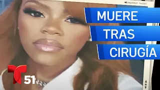 Muere madre de 26 años tras cirugía estética en Florida