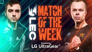 LG UltraGear Match of the Week: G2 vs Fnatic | 2022 #LEC Summer Week 7