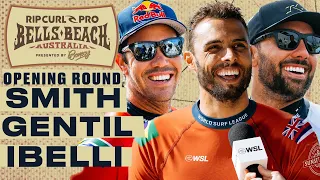 Jordy Smith, Ian Gentil, Caio Ibelli | Rip Curl Pro Bells Beach 2024 - Opening Round