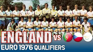 ENGLAND 🏴󠁧󠁢󠁥󠁮󠁧󠁿 Euro 1976 Qualification All Matches Highlights | Road to Yugoslavia