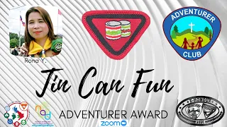 Tin Can Fun Adventurer Award