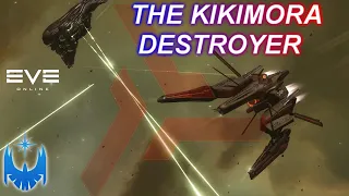 My New FAVORITE Ship in Gaming! The Kikimora Destroyer - a Triglavian Eve Online Ship