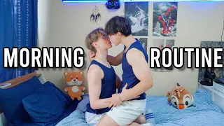 Boyfriends' weekend morning routine 【sweet gay couple】