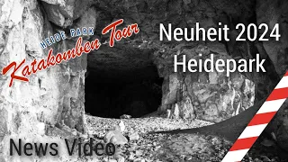 Heide Park Katakomben Tour | Neuheit 2024 | News Video