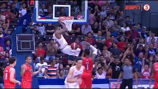 Justin Brownlee TOP DUNK HIGHLIGHT/ Pba Commissioner's Cup 2019