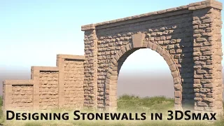 Designing Stone Wall in 3DS Max