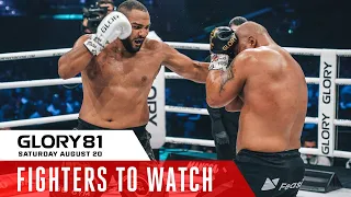 GLORY 81: Fighters to Watch