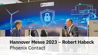 Robert Habeck besucht Phoenix Contact – Hannover Messe 2023