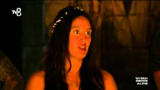 Survivor All Star - Sahra İsmi Çıkınca Neler Söyledi (6.Sezon 49.Bölüm)