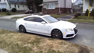 Audi A7 2012 supercharged acceleration