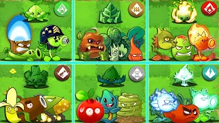 6 Team Plants & Mint Battlez - Who Will WIn? - PvZ 2 Team Plant vs Team Plant
