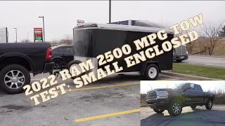 2022 Ram 2500 Cummins: Trailer MPG Test